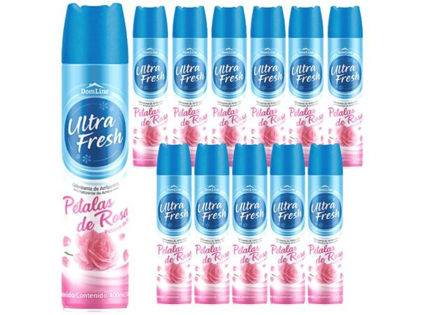 Odorizador Purificador Cheiro Ambiente Ultrafresh Petalas 12
