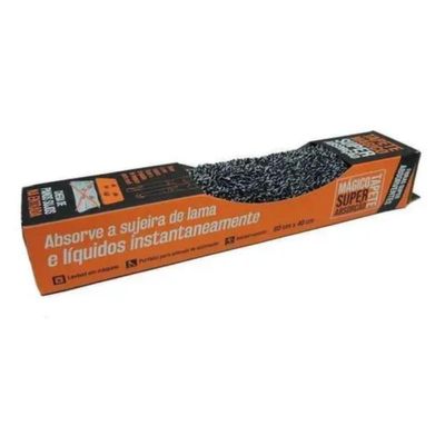 Tapete Mágico 40x60 Absorve Água Sujeira Antiderrapante Kap