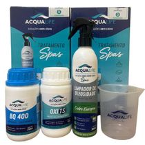 Kit Tratamento Acqualife Sem Cloro Spa Ofuro Banheira Keep