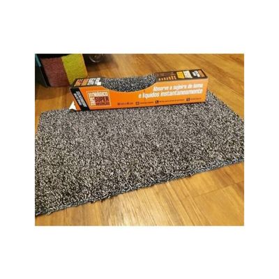 Tapete Mágico 40x60 Absorve Água Sujeira Antiderrapante Kap