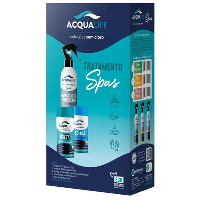 Kit Tratamento Acqualife Sem Cloro Spa Ofuro Banheira Keep