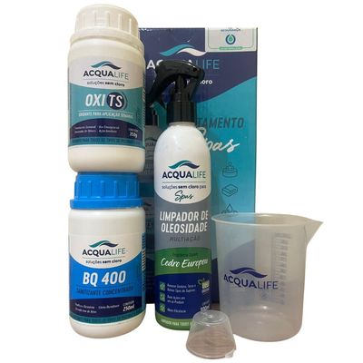 Kit Acqualife Tratamento Sem Cloro Para Spa E Ôfuro Keepclor