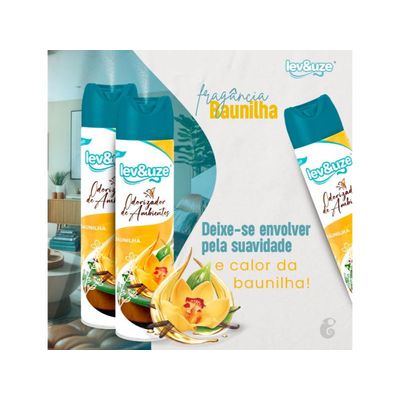 Odorizador Purificador Cheiro Ambiente Lev&uze Baunilha 06