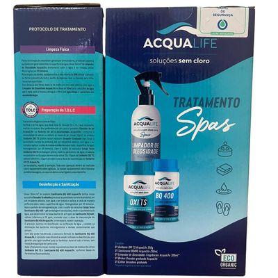Kit Acqualife Tratamento Sem Cloro Para Spa E Ôfuro Keepclor