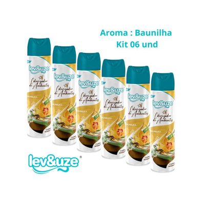 Odorizador Purificador Cheiro Ambiente Lev&uze Baunilha 06