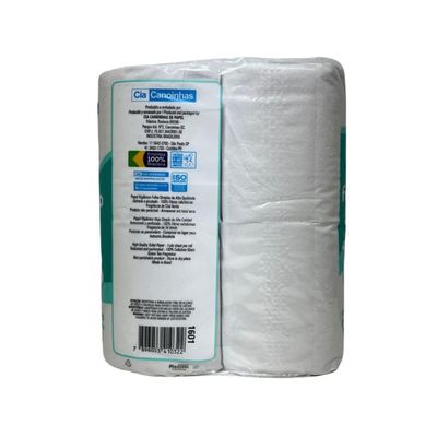 Papel Higiênico Fofinho Simples 05 Pct C/4 Rolos Cha Verde