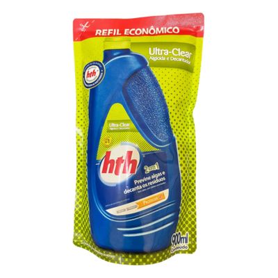 Refil Ultra Clear Algicida Manutenção E Decantador Piscinas