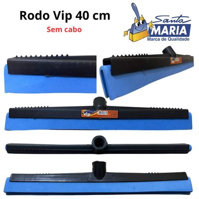 Kit Vip Santa Maria Vassoura Rodo Escovão Lavatina Sem Cabo