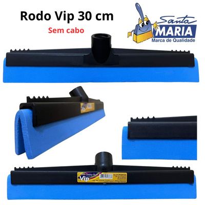 Kit Vip Santa Maria Vassoura Rodo Escovão Lavatina Sem Cabo
