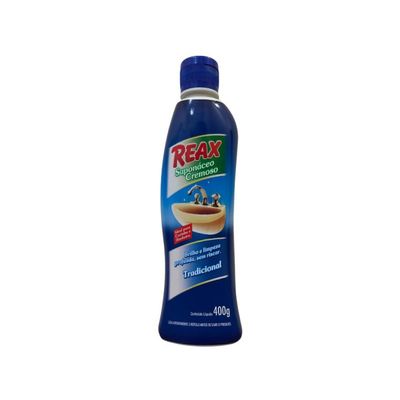 03 Un Saponaceo Reax 400g + 10 Esponja Dupla Face Bettanin
