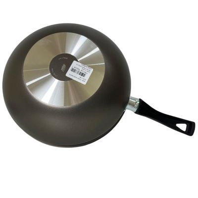 Frigideira Panela Wok Antiaderente 24cm 2,8l Mta Grafite Cinza