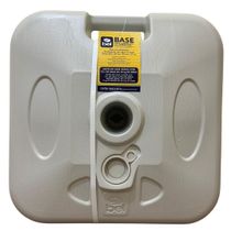17490745792135 Base Branca Guarda Sol Ombrelone 22k Com Areia Ou Água Bel