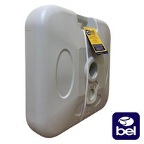 Base Branca Guarda Sol Ombrelone 22k Com Areia Ou Água Bel