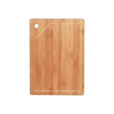 Tábua De Corte De Carne 35x25 Cm De Madeira Bambu Mor Cor Marrom Liso