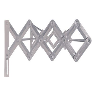 Rack De Roupas Extensível Macio Em Alumínio 120 Cm Mor