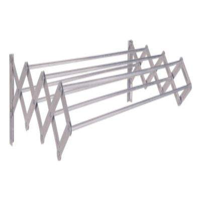 Rack De Roupas Extensível Macio Em Alumínio 120 Cm Mor