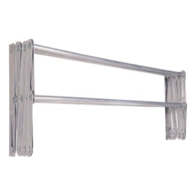 Rack De Roupas Extensível Macio Em Alumínio 120 Cm Mor
