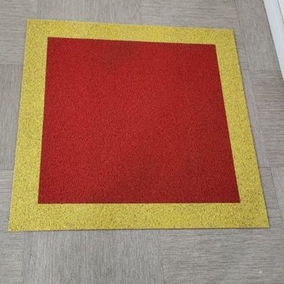 Tapete Para Demarcação De Extintor Firekap 1m X 1m Kapazi