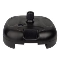 Base Para Guarda-sol Ombrelone Plástica Areia Agua Mor Preta
