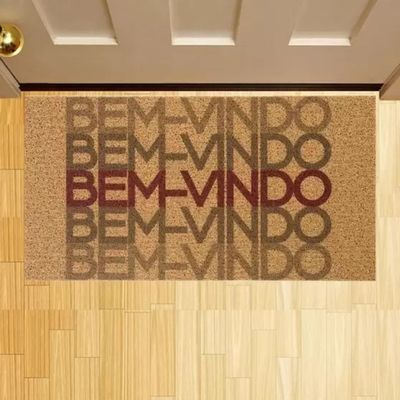 Tapete Capacho Vinil Benvindo Degrade 75x40 Home Kapazi