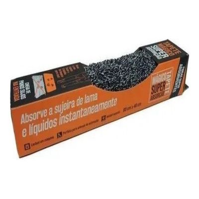Tapete Capacho Mágico Super Absorção Sujeiras 40x60cm Kapazi