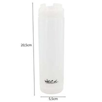 Kit 10 Bisnagas Invertida 710ml Molhos Weck Hamburgueria Restaurante Bar Profissional