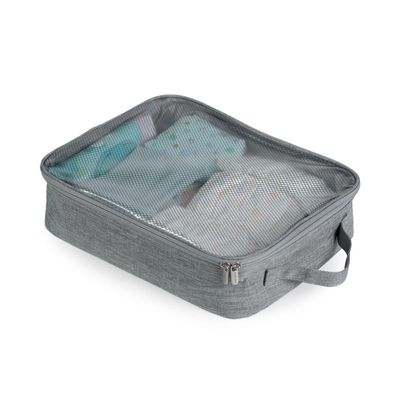 Organizador de Mala Maternidade Totti Grande Cinza G / Cinza