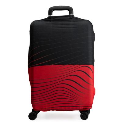 Capa de Mala Média Flamengo Rubro Negro Oficial Preto e Vermelha M / Preto-vermelho