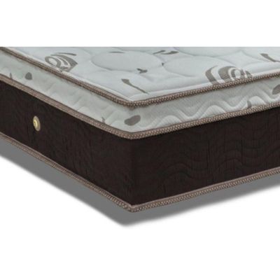 Cama Box Solteiro: Colchão Molas Ensacadas Ortobom Sleep King Látex + Base CRC Corano White(88x188)
