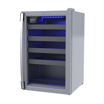Adega de Vinhos Venax 24 Garrafas Piubella Cinza 110v