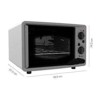 Forno Eletrico Venax 45L Luxo Branco 110v