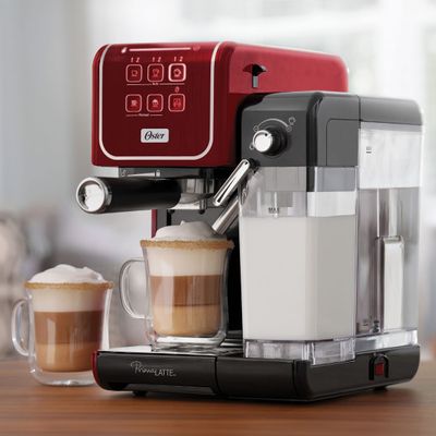 Cafeteira Espresso Oster Primalatte Touch Vermelho 110V BVSTEM6801R-017