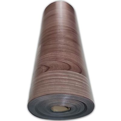 Passadeira Em Manta Vinilico Similar Laminado 0,50x5,00 Madeira Marrom Escuro