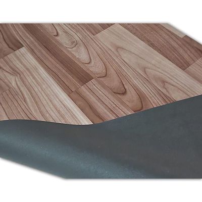 Passadeira Em Manta Vinilico Similar Laminado 0,50x5,00 Madeira Marrom Escuro