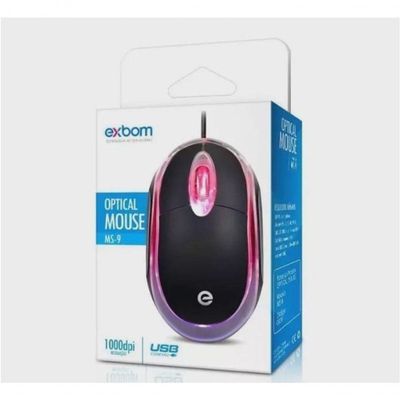 Mouse óptico Usb - Exbom