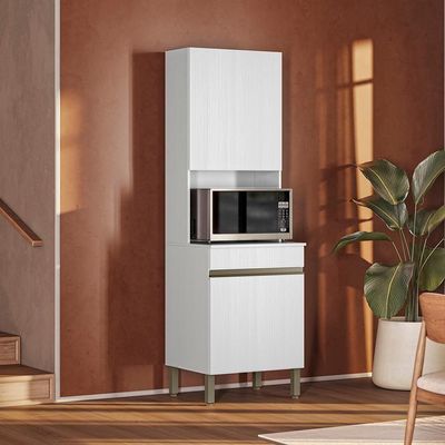 Paneleiro Microondas 2 Portas 193x60 Cm Line Ktp Supremo