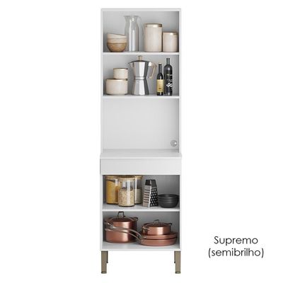 Paneleiro Microondas 2 Portas 193x60 Cm Line Ktp Supremo