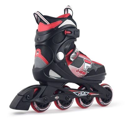 Patins Fila J-one Boy Infantil Ajustável Abec 5 P 26 Ao 30