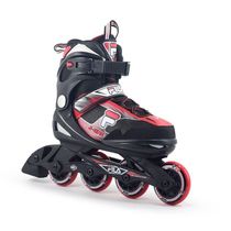 Patins Fila J-one Boy Infantil Ajustável Abec 5 P 26 Ao 30