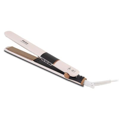 Prancha De Cabelo Philco Titanium Chrome Rose PPR10 Bivolt