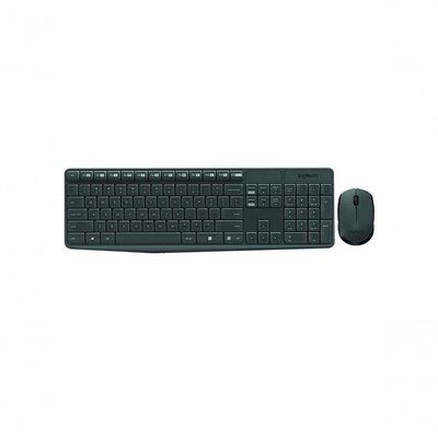 Combo Teclado+mouse Logitech Mk235 Wireless Compact Usb...