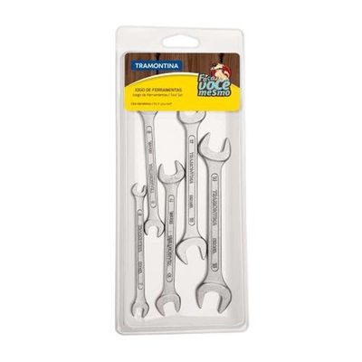 Chave Fixa Tramontina 6 A 15mm - Jogo Com 5 Peças