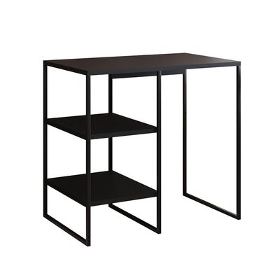 Aparador Adega Industrial Bar Barzinho Bourbon Aço Preto 80 Cm
