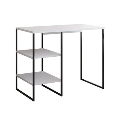 Aparador Adega Industrial Bar Barzinho Bourbon Aço Preto E Branco 95 Cm