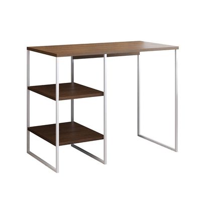 Aparador Adega Industrial Bar Barzinho Bourbon Aço Branco E Carvalho 95 Cm