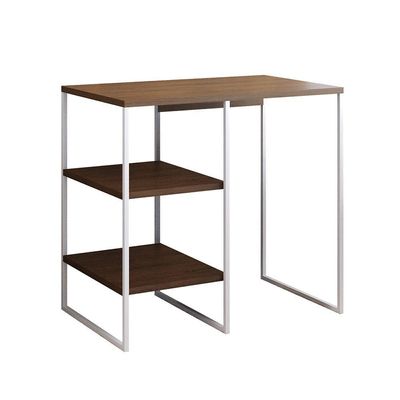 Aparador Adega Industrial Bar Barzinho Bourbon Aço Branco E Carvalho 80 Cm