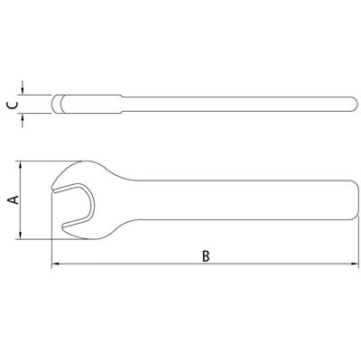 Chave Fixa Isolada Iec 60900 8 Mm Tramontina Pro Tramontina