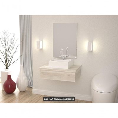 Conjunto Bancada C-cuba Q32 Metrópole 600 Preto ônix Snow