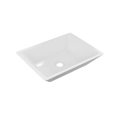 Cuba Apoio Retangular Rt45w Colorida Branco