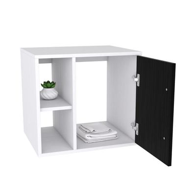 Conjunto Balcão C-cuba Q32 E Espelheira Soft 500 Branco Chess C-nogal Branco Chess C-preto ônix